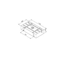 Universaltank 146 Liter natur Frischwasser V14-07