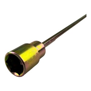 Bohrmaschinenadapter für Stützen Böcke 19mm 55cm Wohnwagen Hänger Wohnmobil