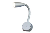 Furnari LED Leselampe Schwanenhals mit USB-Anschluss...