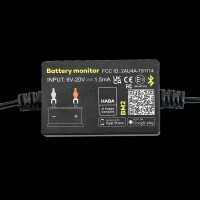 Bluetooth 4.0 Batteriemonitor Schwarz 12V &ndash;...