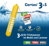 Certec® 3in1 Trinkwasserentkeimung Wasserentkeimung...