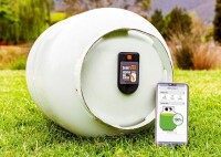 BMPro SmartSENSE Gasflaschenmonitor mit Bluetooth und App-Anzeige für Wohnmobil