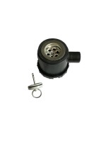 Wohnmobil Wohnwagen Siphon, schwarz, 25mm