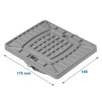 Stützplatten XL - Set von 4 Stück