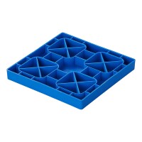 Stützplatten stapelbar 21x21x3,3cm - Set von 4 Stück