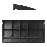 Bordsteinrampe 70mm schwarz - Set von 2 Stück